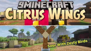 Citrus Wings Mod (1.21.1) – Launch Powerful Birds to Demolish Custom Towers