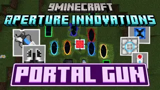 Aperture Innovations Portal Gun Mod (1.21.1, 1.20.1) – Link Any Two Blocks for
