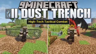兢II Dust Trench Mod (1.20.1) – Equip World War II Gear and Drive Armored Tanks