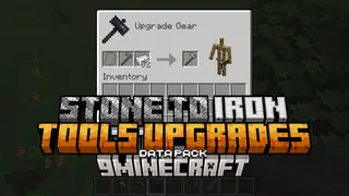Stone to Iron Tools Upgrades Data Pack (1.21.8, 1.20.1) – Fast-Track Your Gear