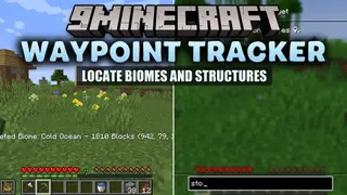 Waypoint Tracker Mod (1.21.1) – Find Rare Biomes and Structures Without