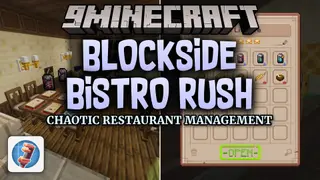 Blockside Bistro Rush Mod (1.21.1, 1.20.1) – Run a Bustling Cafe and Serve