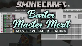 Barter Master Merit Mod (26.2, 1.21.1) – Level Up Villagers Faster
