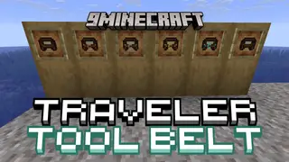Traveler Tool Belt Mod (26.2, 1.20.1) – Upgradeable Tool Storage