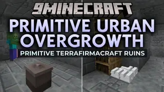Primitive Urban Overgrowth Mod (1.20.1) – Scavenge Ruined Cities