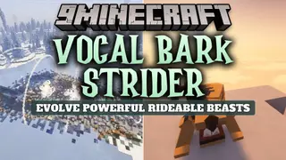 Vocal Bark Strider Mod (1.21.8) – Ride Giant Wolves with Destructive Sonic