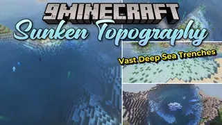 Sunken Topography Mod (26.2, 1.20.1) – Spot Deep Ocean Trenches Right