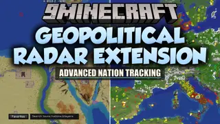 Geopolitical Radar Extension Mod (26.2, 1.21.11) – Track Nation Borders