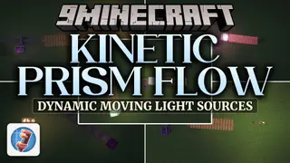 Kinetic Prism Flow Mod (1.21.1) – Light Up Moving Contraptions