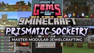 Prismatic Socketry Mod (26.1.2, 1.21.1) – Craft Custom Rings and Necklaces