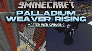 Palladium Weaver Rising Mod (1.20.1) – Swing Across Biomes with Symbiote Powers