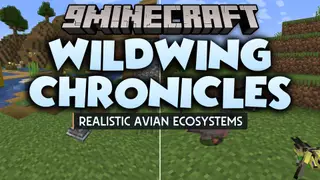 Wildwing Chronicles Mod (1.21.1) – Tame Wild Birds and Build Nests for Your Base