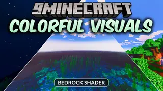 Colorful Visuals Shader (26.x) – Neon Green Grass and Deep Purple Skies