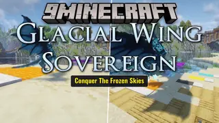 Glacial Wing Sovereign Mod (1.21.1) – Survive the Wilds As a Deadly Frost Dragon