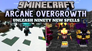 Arcane Overgrowth Mod (1.21.1) – Master Dark Magic and Battle Rival Spellcasters