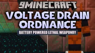 Voltage Drain Ordnance Mod (1.20.1) – Wield High-Tech Guns and Beacon-Forged