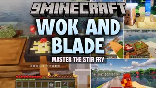Wok and Blade Mod (1.21.1, 1.20.1) – Stir-Fry Custom Dishes and Eat
