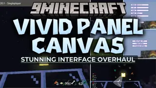 Vivid Panel Canvas Mod (26.2, 1.20.1) – Track Nearby Mobs with a Sleek Radial