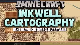 Inkwell Cartography Mod (1.21.11) – Sketch Hand-Drawn Atlases for Your Roleplay
