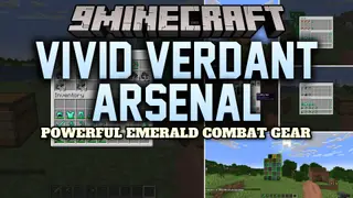 Vivid Verdant Arsenal Mod (26.2, 1.20.1) – Forge Powerful Emerald Gear
