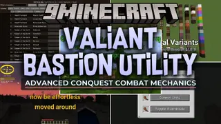 Valiant Bastion Utility Mod (1.7.10) – Command Your Hired Army and Fortify