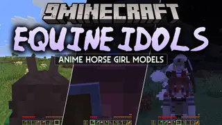 Equine Idols Resource Pack (1.21.11) – Uma Musume Anime Horse Girl Companions