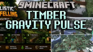 Timber Gravity Pulse Mod (26.2, 1.21.11) – Fell Entire Trees with Realistic