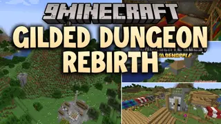 Gilded Dungeon Rebirth Mod (1.20.1) – Conquer Deadly Castles and Battle Fierce