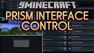 Prism Interface Control Mod (26.2, 1.20.1) – Track Survival Stats with Custom