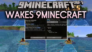 Wakes 9minecraft Mod (26.2) – Leave Realistic Wave Trails Behind Your Boat