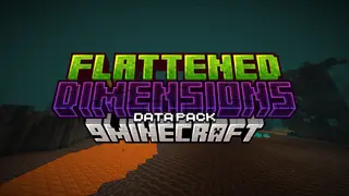 Flattened Dimensions Data Pack (1.21.4, 1.20.1) – Simplify Your World