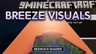 Breeze Visuals Shader (26.x) – Soft Pastel Skies and Clean Water on Bedrock