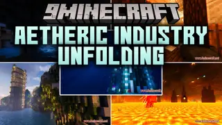 Aetheric Industry Unfolding Modpack (1.20.1) – Build Factories And Master Magic