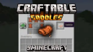 Craftable Saddles Data Pack (1.21.5, 1.20.6) – Easy Saddle Creation
