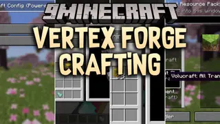 Vertex Forge Crafting Mod (26.1.2) – Craft Rare Items in a 3D Volumetric Grid