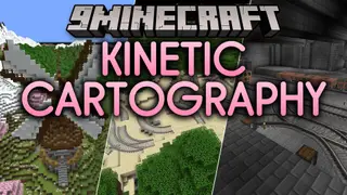 Kinetic Cartography Mod (1.21.11, 1.20.1) – Track Live Trains and Factories