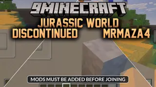 Jurassic World DISCONTINUED ~~ MrMaza4 Map (1.21) – Tour a Peaceful Dinosaur
