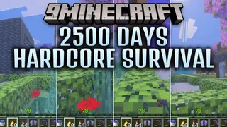 2500 Days Hardcore Survival – Ultimate Minecraft World Map (26.x)