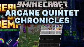 Arcane Quintet Chronicles Mod (1.21.1, 1.20.1) – Cast Magic and Romance Bosses