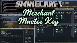 Merchant Master Key Mod (26.2, 1.20.1) – Build Perfect Villager Trading Halls