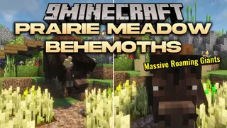 Prairie Meadow Behemoths Mod (26.2, 1.20.1) – Tame Wild Bison Herds