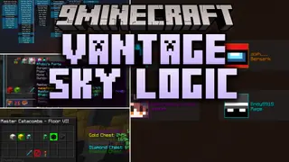 Vantage Sky Logic Mod (26.1.2, 1.21.11) – Master Hypixel Skyblock Dungeons