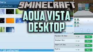 Aqua Vista Desktop Mod (1.20.1) – Build Working Desktop Computers Inside