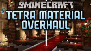 Tetra Material Overhaul Mod (1.20.1) – Craft Custom Weapons with Exact Part