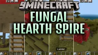 Fungal Hearth Spire Map (26.2, 1.20.1) – Your Cozy Fantasy Mushroom Base