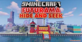 Futurama Hide and Seek Map (26.2, 1.20.1) – Explore Iconic Landmarks
