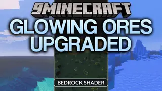 Glowing Ores Upgraded Shader (26.x, 1.21) – Bright Emissive Ores for Mobile
