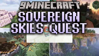 Sovereign Skies Quest Modpack (1.20.3) – Build Towns And Complete Quests