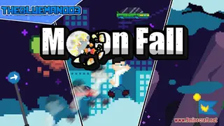 Moon Fall Map (26.2, 1.20.1) – 2D Minecraft Adventure