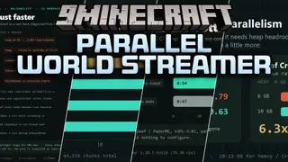 Parallel World Streamer Mod (1.20.1) – Travel Fast Across Worlds Without Chunk